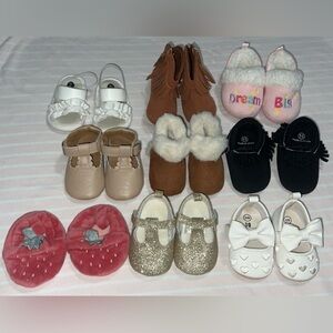 BUNDLE of baby shoes NB/0-3/1/3